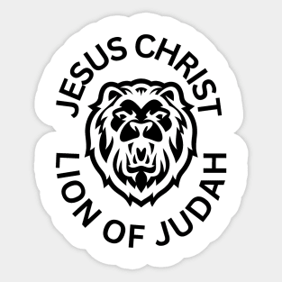 Lion of Judah 2 Sticker